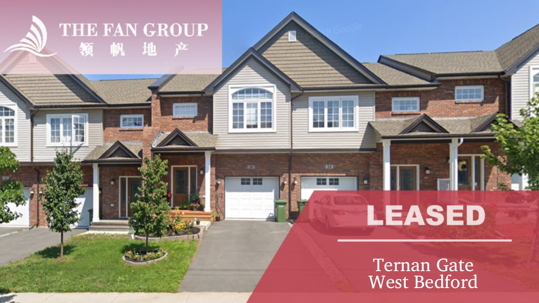 【Leased】Gorgeous townhouse with 3 bedrooms for Rent in Bedford South!